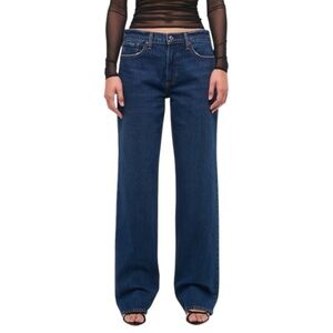 Abercrombie & Fitch Dark Blue Flare Jeans